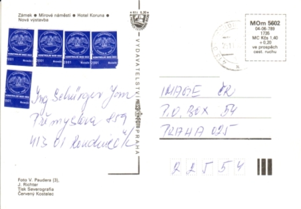 Roudnice nad Labem 19xx 95 040 ●